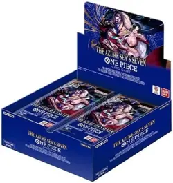 OP14 ENGLISH ONE PIECE CARD GAME THE AZURE SEA'S SEVEN BOOSTER BOX x12 (case) - Image 2