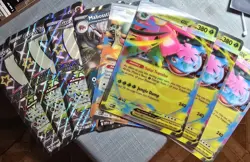 Pokemon Card Lot Jumbo paladin Fates Blastoise Venusaur Etc. 16x - Image 1