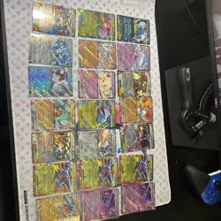 Lot Of 21 Pokemon ex And Mega Ex Cards, Near Mint And Good Quality, Sleeves Too. - Image 1