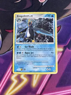 Empoleon 4/130 - Diamond & Pearl Base Set Holo - Pokemon Card - MP/HP - Image 1