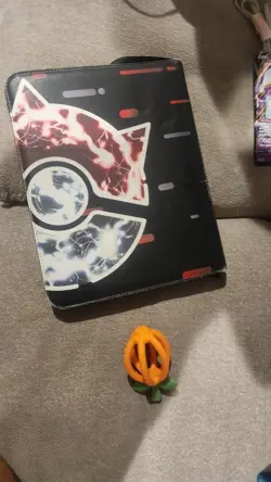 Huge Pokemon Lot Cards, Binder, Tins, Magazine, And Ball - Image 1