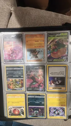 Huge Pokemon Lot Cards, Binder, Tins, Magazine, And Ball - Image 3