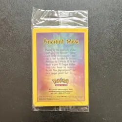 Ancient Mew 2000 Movie Promo Card Factory Sealed Mint Condition Pokemon TCG - Image 2