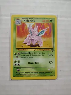 Pokemon BASE SET 2 Card 54/130 Nidorino - Pokemon TCG - WOTC - Image 1
