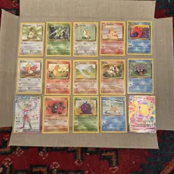 Pokemon TCG random 15 Card Vintage Cards Modern Random Raw - Image 2