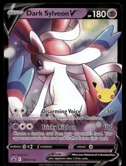Dark Sylveon V Promo SWSH: Sword & Shield Promo Cards SWSH134 NM - Image 1