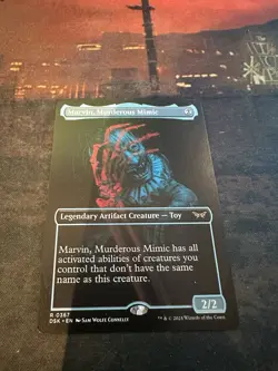 Marvin, Murderous Mimic (Showcase) Duskmourn: House of Horror - LP/NM - Image 2