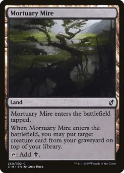 Mortuary Mire [Commander 2019] Magic MTG - Image 1