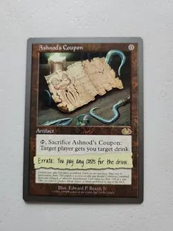 Ashnod's Coupon Unglued NM Near Mint MTG - Image 1