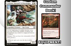 MTG Commander EDH Deck Ardenn, Intrepid Archaeologist & Rograkh, Son of Rohgahh - Image 1