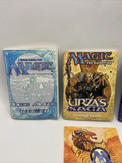 Magic the Gathering Deck Strategy Guide Lot Urza’s Saga Legacy Ice Age 1998 VTG - Image 2