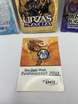 Magic the Gathering Deck Strategy Guide Lot Urza’s Saga Legacy Ice Age 1998 VTG - Image 4