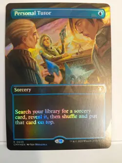 Personal Tutor (Borderless) Commander Masters Foil - Image 1