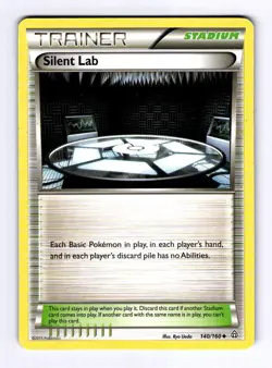 Silent Lab XY - Primal Clash #140 (2015) Uncommon NM Pokemon - Image 1