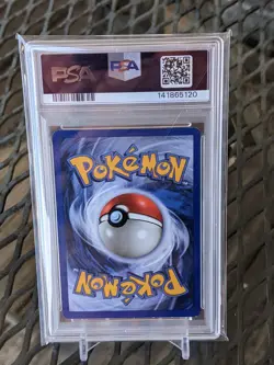 Pokemon Legendary Collection Nidoran Reverse Holo #82/110 PSA 7 NM - Image 2