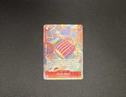 One Piece TCG Lucky Roux OP09-015 Treasure Rare TR Near Mint - Image 1