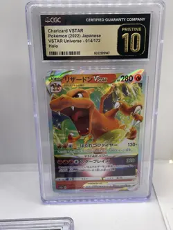 Pokemon Charizard Card Lot Of 4 Cgc Graded Slabs - Image 3