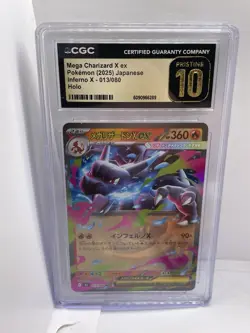 Pokemon Charizard Card Lot Of 4 Cgc Graded Slabs - Image 4