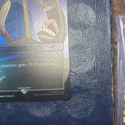 ‍🌈Dismember R Rainbow Foil #7011 | SLD Spongebob Secret Lair Bonus Card | MTG - Image 3