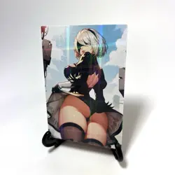 NieR: Automata 2B Sexy Hot Anime Waifu Girl Doujin Lewd Goddess Story Art Card - Image 2