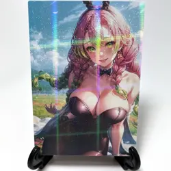 Demon Slayer Mitsuri Kanroji Sexy Anime Waifu Girl Doujin Goddess Story Art Card - Image 1
