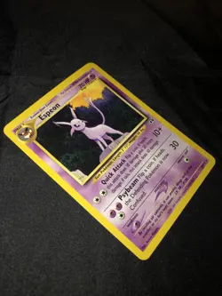 Espeon Pokemon Card Neo Discovery 20/75 RARE NM! 🔮 - Image 3