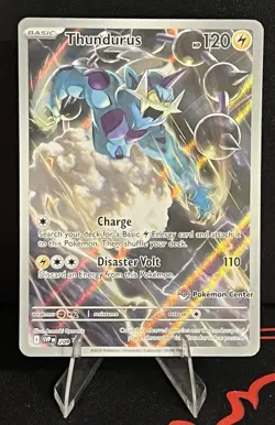 Thundurus - 209 (Pokemon Center Exclusive) 209 Sv: Scarlet & Violet Promo Cards - Image 1