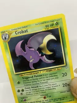 Crobat - 4/64 Neo Revelation - Holographic Pokemon Card WoTC - NM/LP - Image 3