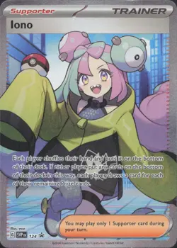 Pokemon TCG - Iono - 124 - SV: Scarlet & Violet Promo Cards (SVP) (1) - Image 1