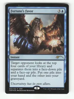 Fortune's Favor P FNM Promos 2 LP Foil Magic: The Gathering - Image 1