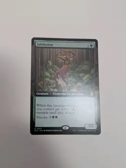 MTG - Jubilation (Extended Art) - Lorwyn Eclipsed NM/M Condition - Image 1