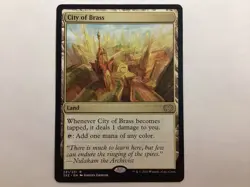 MTG Double Masters 2022 CITY OF BRASS NM (0075) Graded Power - Image 1