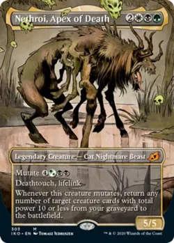 1x Nethroi, Apex of Death - Showcase Light Play MTG Magic - Kid Icarus - - Image 1