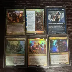100 Magic The Gathering Foil Rares - Image 1