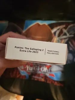 MTG SECRET LAIR PONIES: THE GALLOPING 2 EXTRA LIFE FOIL EDITION SEALED - Image 1