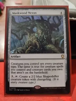 Maskwood Nexus Commander: Bloomburrow Regular - Image 1