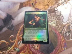 Leela, Sevateem Warrior Foil MTG Doctor Who - Pack Fresh - - Image 1