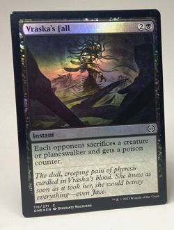 1x Vraska's Fall - Phyrexia: All Will Be One - Near Mint, English - MTG! - Image 1