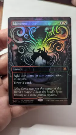 1x Manamorphose Borderless Special Guests Foil #142 NM Magic MTG x1 - Image 1