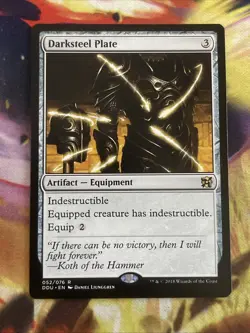 Magic the Gathering Darksteel Plate Duel Decks: Elves vs. Inventors #52 - Image 1