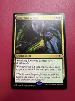 *** Elderfang Venom *** Commander: Kaldheim NM MTG English - Image 1