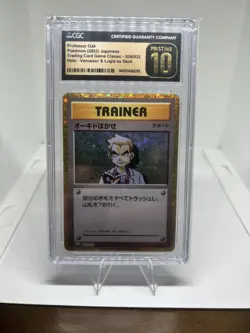 2023 Pokemon Japanese (Professor Oak) Holo 026/032 Pristine 10 CGC - Image 1