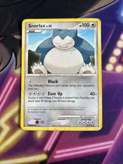 Snorlax - 37/130 Diamond & Pearl - Pokemon TCG - 2007 DMG - Image 1