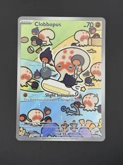Clobbopus - 207/191 - Illustration Rare Pokemon SV08 Surging Sparks M/NM - Image 1