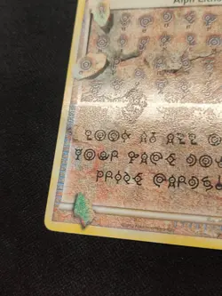 2010 Pokemon Alph Lithograph #FOUR HGSS Triumphant Near Mint - Image 3