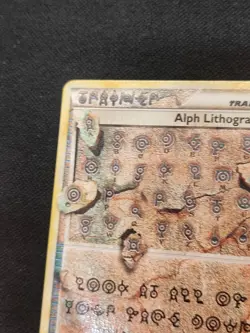 2010 Pokemon Alph Lithograph #FOUR HGSS Triumphant Near Mint - Image 4