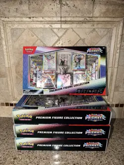 Pokemon TCG Scarlet & Violet Prismatic Evolutions Premium Figure Collection - Image 1