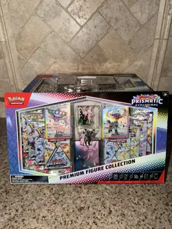 Pokemon TCG Scarlet & Violet Prismatic Evolutions Premium Figure Collection - Image 3