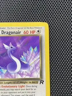 Dark Dragonair 33/82 1st Edition Team Rocket Rare Vintage Pokemon 2000 NM - Image 3