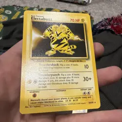 Pokemon TCG Electabuzz Base Set 20/102 Regular rare - Image 3